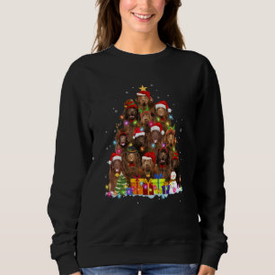 Sudadera Navidades Pajama Árbol de Terranova Regalos Perro