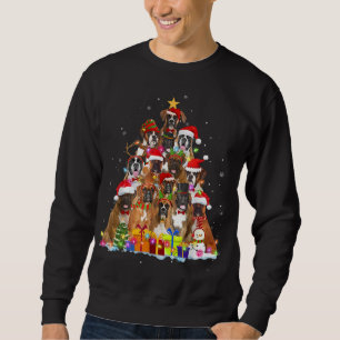 Sudadera Navidades Pajama Boxer Tree Xmas Regalos Perro Pap
