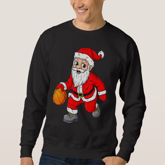 Sudadera Navidades Papá Noel Perdiendo Una Navidad De Balon (Anverso)