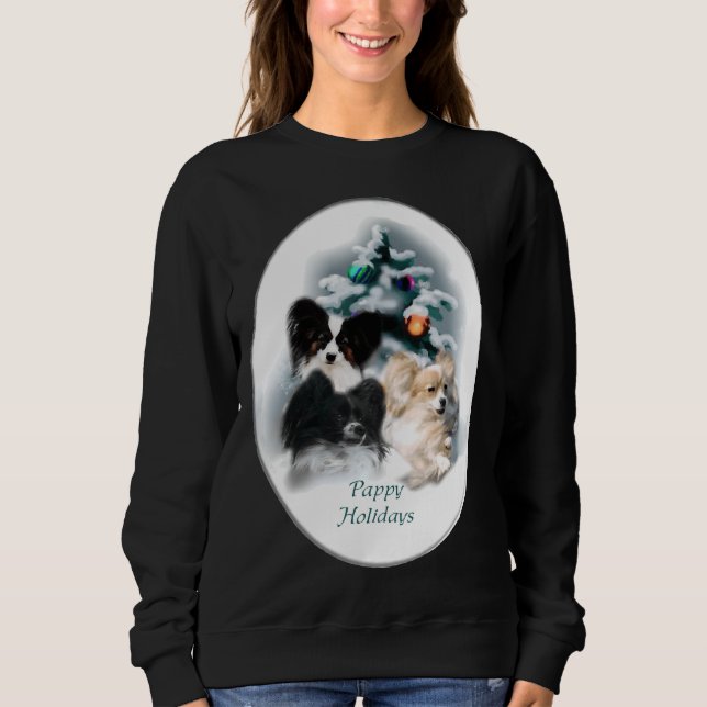 Sudadera Navidades Papillon (Anverso)
