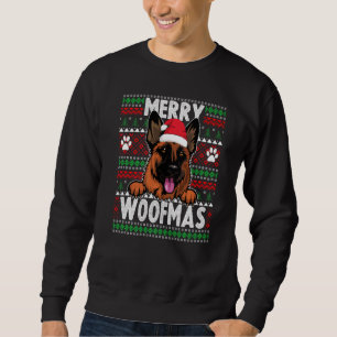 Sudadera Navidades pastores alemanes alumbran a Mascota Xma