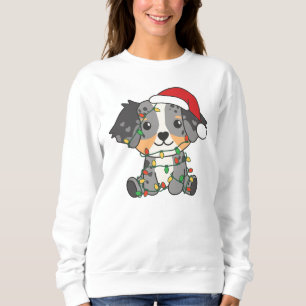 Sudadera Navidades Pastores Australianos Animales De Invier