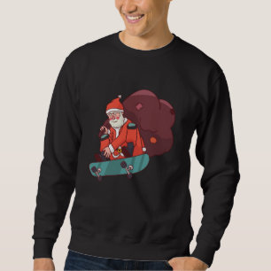 Sudadera Navidades patinando en Santa María