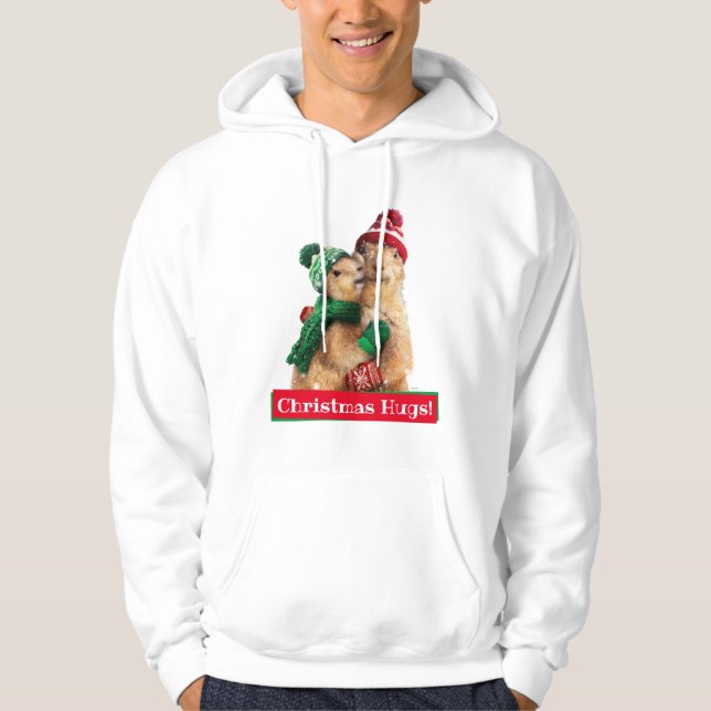 Sudadera Navidades Perros Prairie (Anverso)