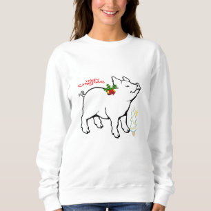 SUDADERA "NAVIDADES PIGGY", CAMISETA DE MUJER