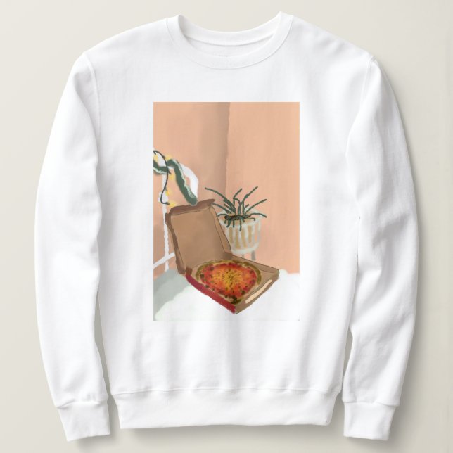 Sudadera Navidades Pizza (Anverso del diseño)