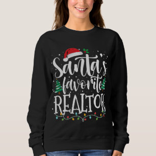 Sudadera Navidades principales favoritos de Santa Hat Lig