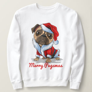 Sudadera Navidades Pug