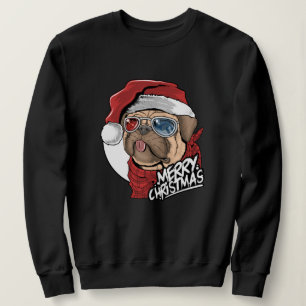 Sudadera Navidades Pug
