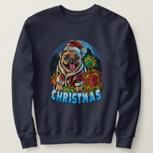 Sudadera Navidades Pug
