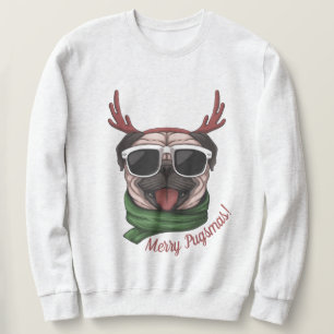 Sudadera Navidades Pug