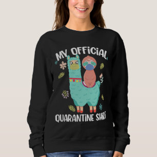 Sudadera Navidades Quarantine Pajama Sloth