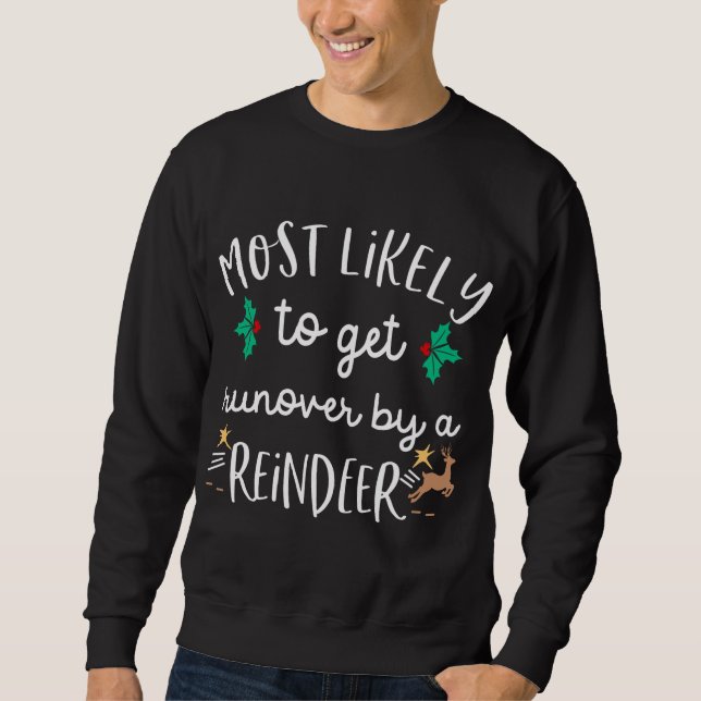 Sudadera Navidades Que Encenden Con Mayor Probabilidad Que  (Anverso)