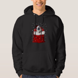 Sudadera Navidades Ragdoll Cat Con Santa Hat Bag Snowflake