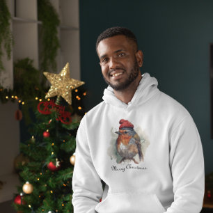 Sudadera Navidades Red Robin, personalizable