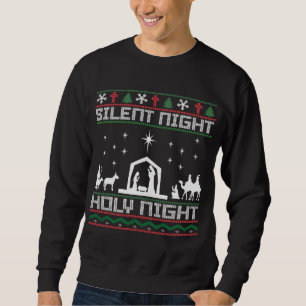 Sudadera Navidades religiosos cristianos feos susurran en l