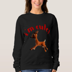 Sudadera Navidades Retro Reno Vintage Especial
