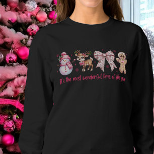 Sudadera Navidades rosados Coquette Icons Sweatshirt