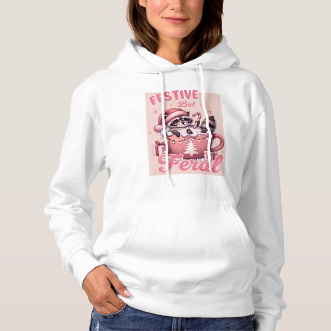 Sudadera Navidades rosados festivos pero ferrosos (Anverso)