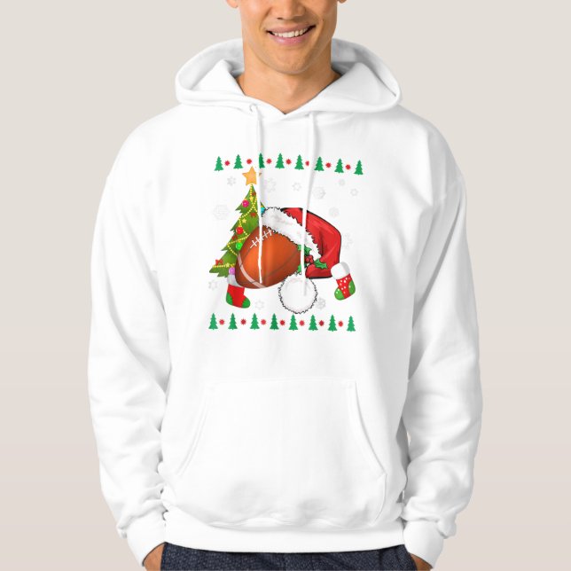 Sudadera Navidades Rugby Santa Ugly - Navidades (Anverso)