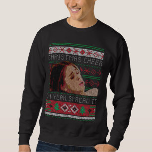 Sudadera Navidades Saludan Oh Sí, Difundan Sudor A Los Navi