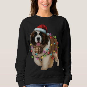 Sudadera Navidades Santa Dog, St. Bernard, Saint Xmas, Perr
