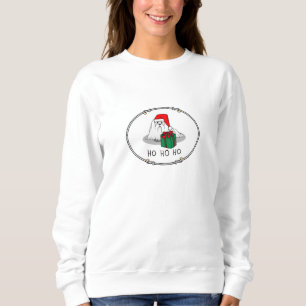 Sudadera Navidades Santa Hat Perro maltés Cute gracioso
