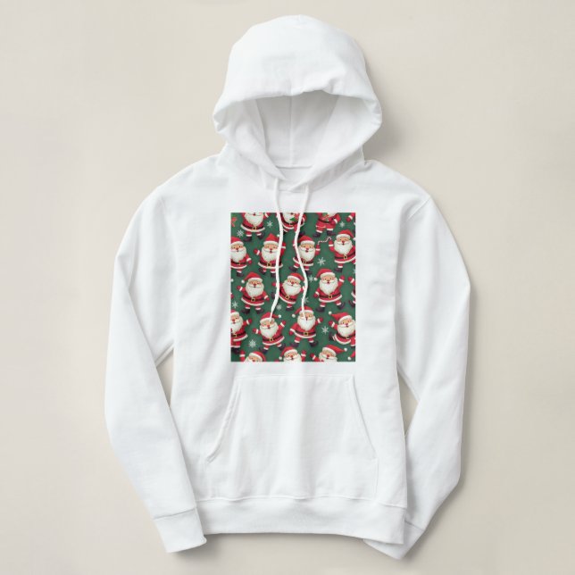 Sudadera Navidades Santa Hoodie (Diseño del anverso)