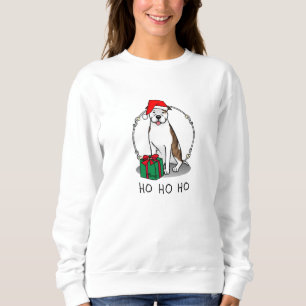 Sudadera Navidades Santa Pit Bull (izquierda romano le whit