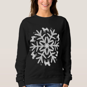 Sudadera Navidades Shiba Inu obsequian a Shiba Inu con un c