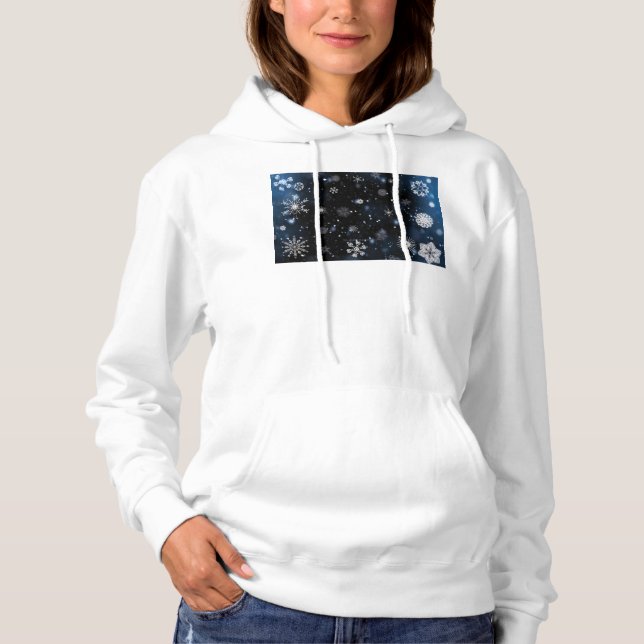 Sudadera Navidades SlipperyJoe cayendo varios tamaños de fo (Anverso)