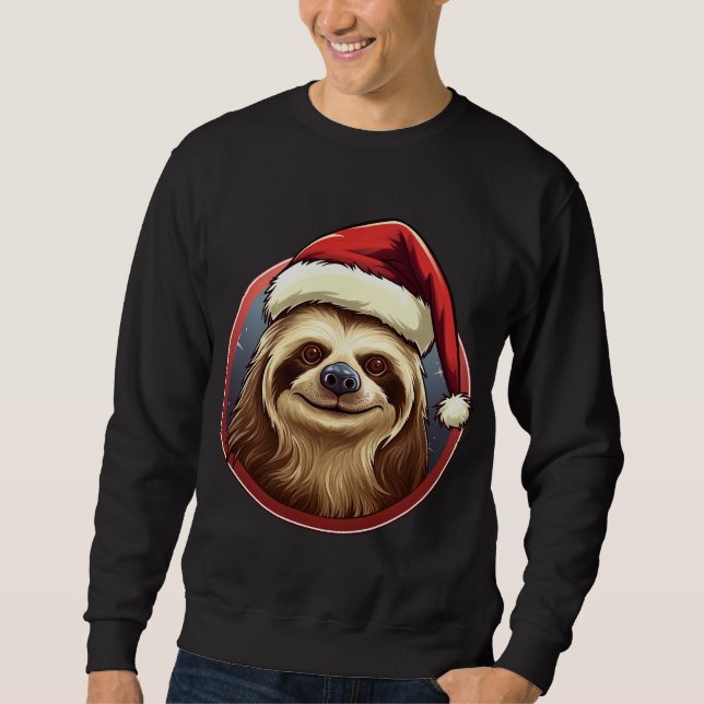 Sudadera Navidades Sloth (Anverso)