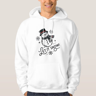 Sudadera Navidades Snowman dejan que nieve