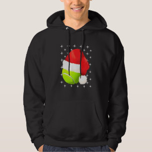 Sudadera Navidades Stars Tennis Ball Santa Hat Sports Xmas