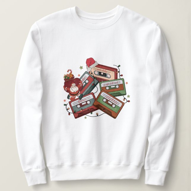 Sudadera Navidades suéteres feos (Anverso del diseño)