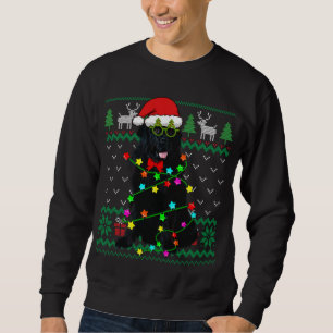 Sudadera Navidades suéteres feos iluminan la cría de perros