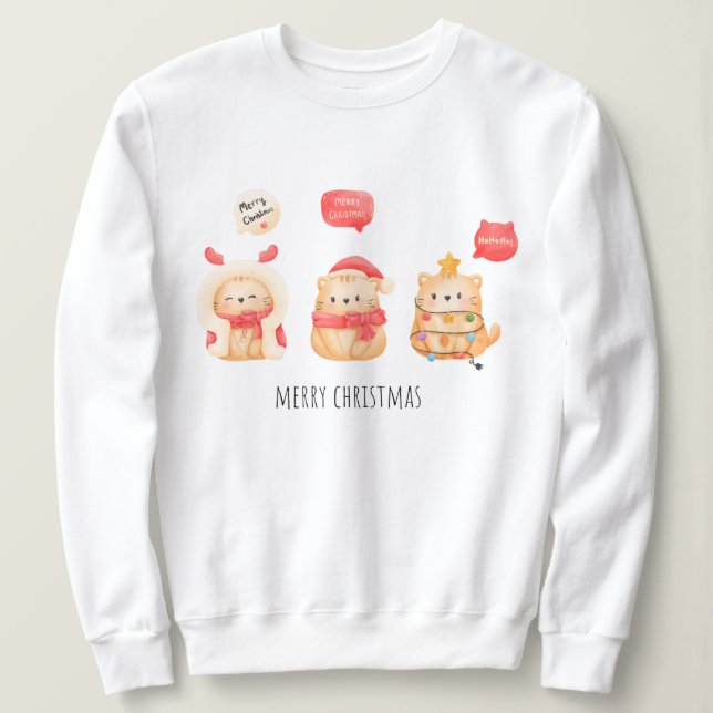 Sudadera Navidades Sweatshirt (Anverso del diseño)