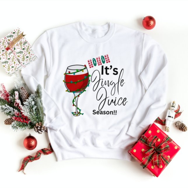 Sudadera Navidades Sweatshirt - Ho Ho Ho Ho es el jugo de j (Subido por el creador)