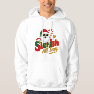 Sudadera Navidades T-Shirt hoodie Sleigh todo el día Santa