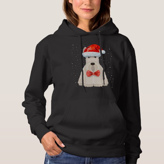 Sudadera Navidades Terrier de Escocia Navidad Perro de Esco (Anverso)