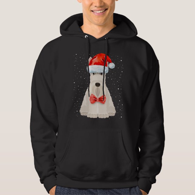 Sudadera Navidades Terrier de Escocia Navidad Perro de Esco (Anverso)