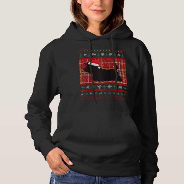 Sudadera Navidades Terrier de Escocia Navidad Perro de Esco (Anverso)