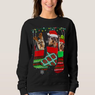 Sudadera Navidades territoriales de Dog Yorkshire contra Na