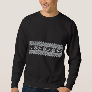 Sudadera Navidades textiles nórdicos de invierno: Copo de n