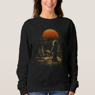 Sudadera Navidades Theremin Music Retro Vintage Alien Astro