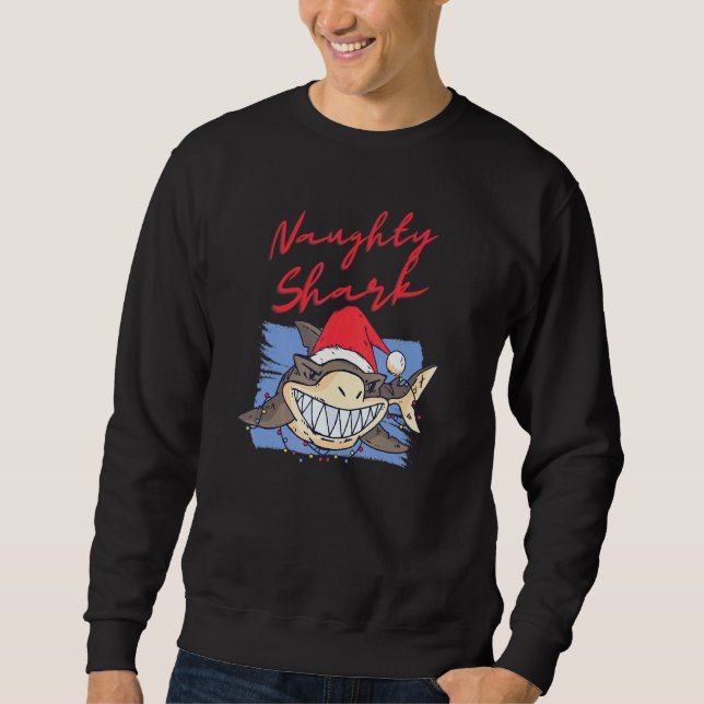 Sudadera Navidades traviesos Shark Doo Doo (Anverso)