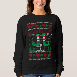 Sudadera Navidades UGLY de la familia Bonus Dad ELF