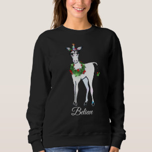 Sudadera Navidades Unicorn, creo