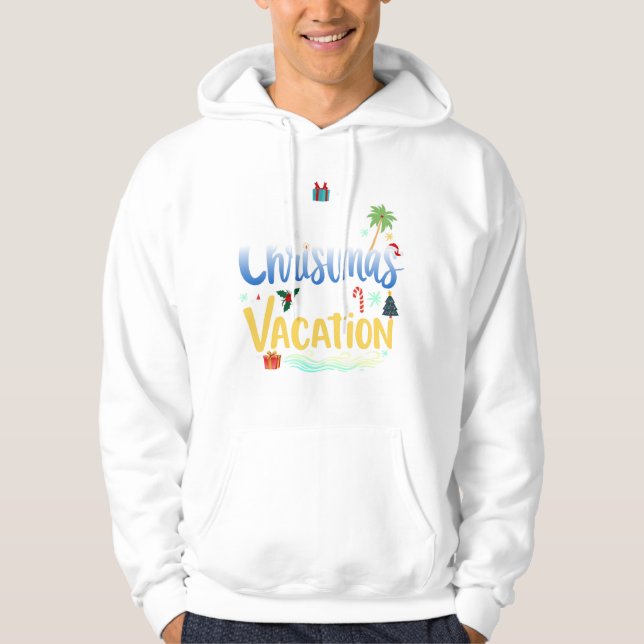 Sudadera Navidades Vacation Hoodie (Anverso)