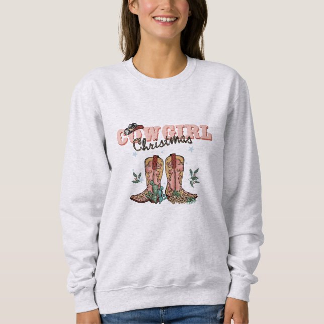 Sudadera Navidades Vaqueras (Anverso)